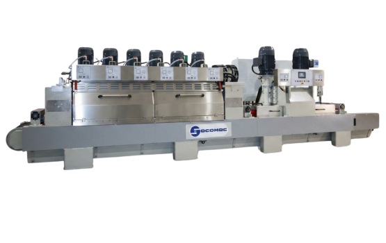 Calibrating and polishing machine FBF